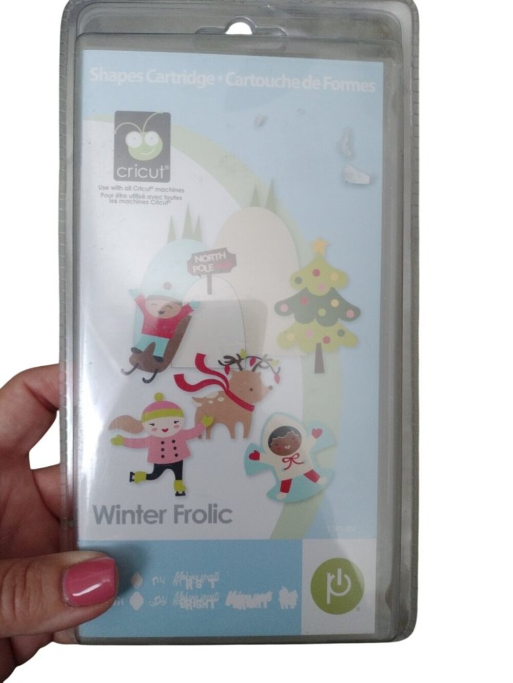 Cricut Cartridge - Winter Frolic - Shapes 2000271  New Sealed